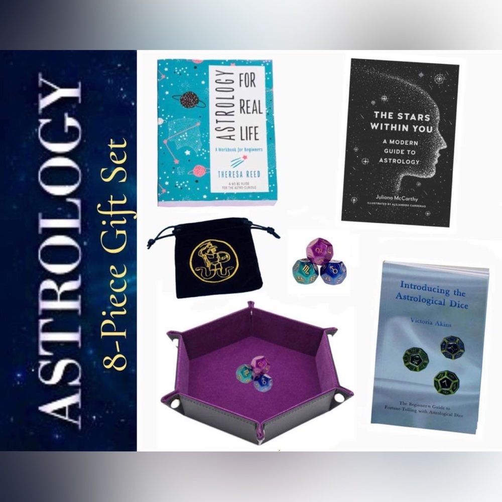 ASTROLOGY 8-piece Gift Set for Beginners, NWOT